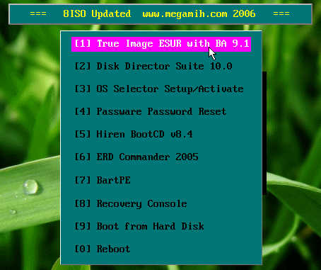 8ISO Updated - multiboot recovery CD